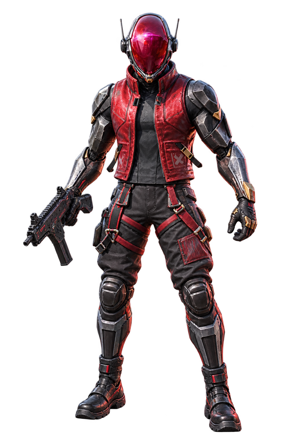 BloodStrike character with VisionWare ESP overlay